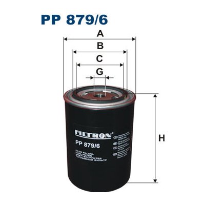 Palivový filtr Filtron PP879/6 – Hledejceny.cz