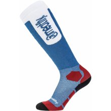 Meatfly sNB & SKI ponožky Leeway Slate Blue Modrá
