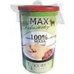 Sokol Falco Max Deluxe Dog Adult 3/4 kuřete se zvěřinou 1200 g – Hledejceny.cz