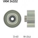 Vratná/vodicí kladka, klínový žebrový řemen SKF VKM 34102 VKM 34102