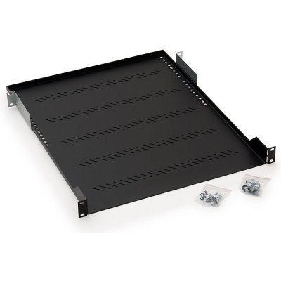 Triton Polička s perforací 1U,550 mm, max.nosnost 40kg (RAB-UP-550-A1) – Hledejceny.cz