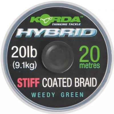 Korda Hybrid Stiff šňůra Weedy Green 15m 20lb – Zboží Dáma