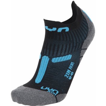 UYN pánské ponožky RUN 2IN SOCKS černá/modrá