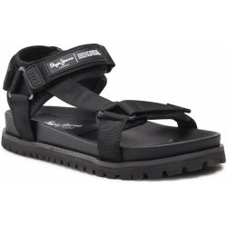 Pepe Jeans pánské letní černé sandály PMS90095-999-357