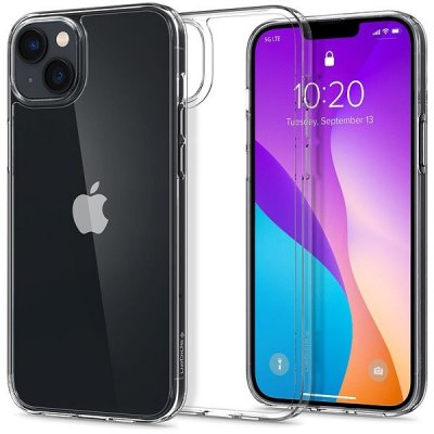 Pouzdro Spigen Air Skin Hybrid Crystal Clear iPhone 14 – Hledejceny.cz