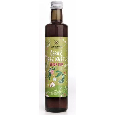 Sonnentor Černý bez květ sirup BIO 500 ml – Sleviste.cz