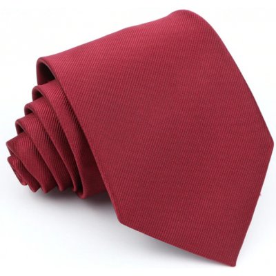 Kravata bez vzoru červená – Zboží Mobilmania