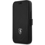 Pouzdro Ferrari knížkové iPhone 12 mini book Off Track Perforated černé – Sleviste.cz