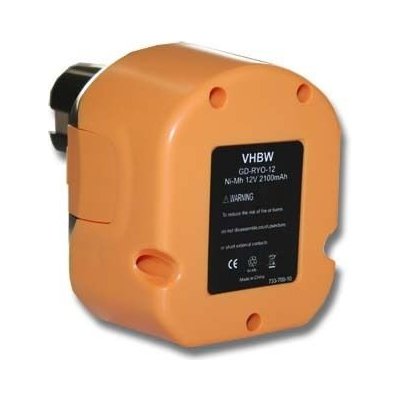 VHBW Ryobi BPT-1025 / RY-1204, 12 V, 2.1 Ah - neoriginální