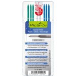 Pica tuhy náhradní kulaté pro tužku Dry na veškeré povrchy 2*bílá 3*modrá 3*zelená 4040 – Zboží Živě