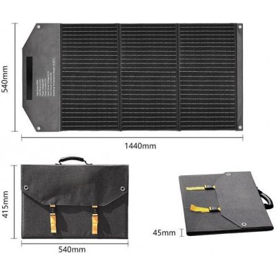 Oxe SP100W Solární panel – Zboží Mobilmania