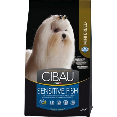 Cibau Dog Adult Sensitive Fish & Rice Mini 0,8 kg – Hledejceny.cz