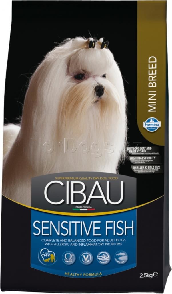 Cibau Dog Adult Sensitive Fish & Rice Mini 0,8 kg