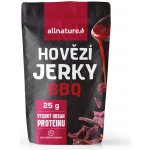 Allnature Beef Jerky BBQ sušené maso hovězí 25 g – Zboží Mobilmania
