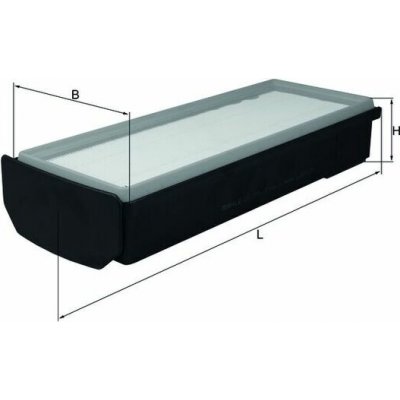 Vzduchový filtr MAHLE ORIGINAL LX 2796/1 (LX2796/1) – Hledejceny.cz