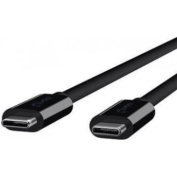 Belkin F2CU030bt1M-BLK Superspeed USB 3.1 USB-C na USB-C, 1m, černý