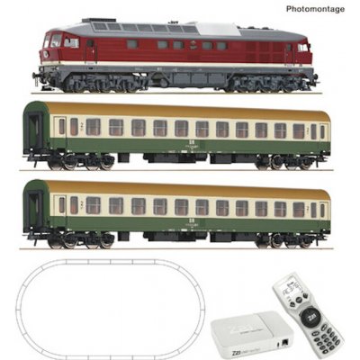Roco digitální set Z21 newGen multiMaus Geoline s dieselovou lokomotivou 132 DR 5110019 – Zboží Dáma
