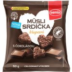 Semix Müsli srdíčka křupavá s čokoládou Čokoláda 50 g – Zbozi.Blesk.cz