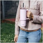 Quokka Termohrnek Stream s brčkem 950 ml růžový – Hledejceny.cz