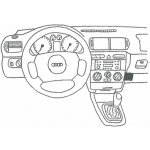 Konzole pro držák mobilního telefonu do Audi A3