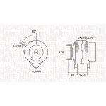 Generátor MAGNETI MARELLI 063731919010
