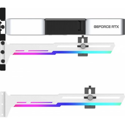 1stCool GPU Kovový držák ARGB bílá – Zboží Dáma