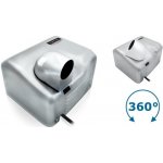 EMPIRE elektrický osoušeč rukou 230 V 2400 W 278x243x213 mm nerez mat 9818 – Zboží Dáma