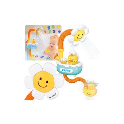 JOKO Dětská sprcha do vany kachnička a květinka – Zboží Dáma