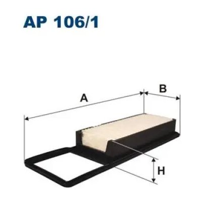 FILTRON Vzduchový filtr AP 106/1 – Hledejceny.cz