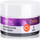 Delia Cosmetics White Fusion C+ rozjasňující noční krém proti vráskám 50 ml