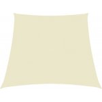 vidaXL Oxford lichoběžník 2/4 x 3 m krémová – Zboží Mobilmania