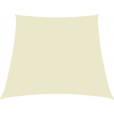 vidaXL Oxford lichoběžník 2/4 x 3 m krémová – Zboží Mobilmania