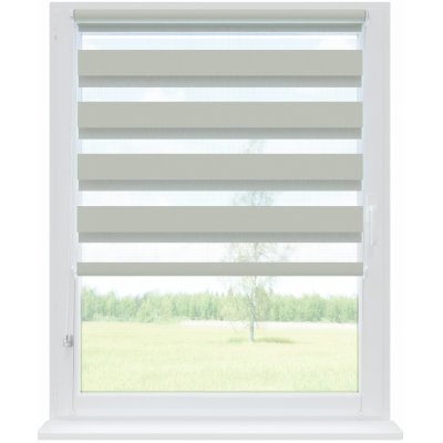 Dekodum Roleta Den Noc neinvazivní soft Šedá 61 x 150 cm – Hledejceny.cz