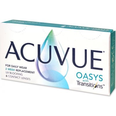 Johnson & Johnson Acuvue Oasys with Transitions 12 čoček – Hledejceny.cz