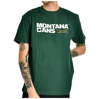 tričko Montana logo Green