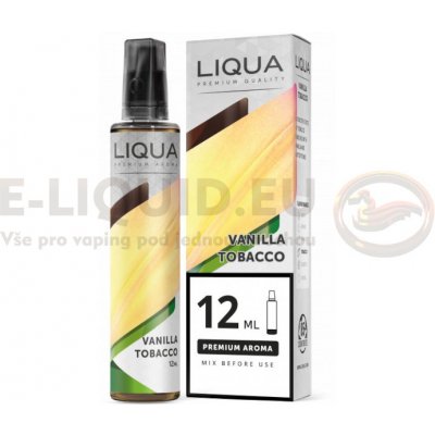 Ritchy Liqua Vanilla Tobacco Mix&Go 12 ml – Zboží Mobilmania