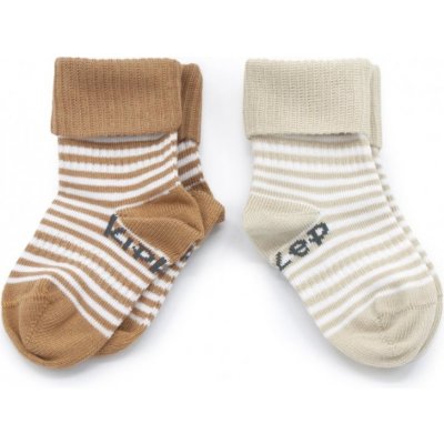 KipKep ponožky Stay On 2 Pack Black n White Striped – Hledejceny.cz