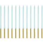 PartyDeco Svíčky narozeninové modré 14cm – Zboží Dáma