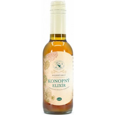 Bylinářství U Chytré horákyně Konopný elixír bylinný sirup 250 ml – Zbozi.Blesk.cz