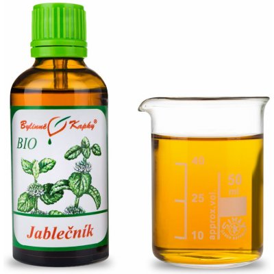 Bylinné kapky JABLEČNÍK BIO KAPKY tinktura 50 ml – Hledejceny.cz