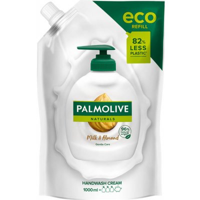 Palmolive Naturals Milk & Almond tekuté mýdlo na ruce náhradní náplň 1000 ml