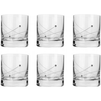 Swarovski sklenice na whisky s krystaly celebration 6 x 300 ml