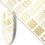 Starnails Zdobicí fólie na nehty Gold Series Lines 100 cm – Hledejceny.cz