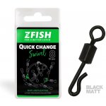 Zfish Obratlík Quick Change Swivel Matt Velikost 8 28kg 10ks – Zboží Dáma