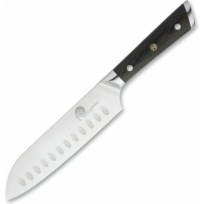 Dellinger German Black Samurai Santoku nůž šéfkuchaře 178 mm – Zboží Dáma