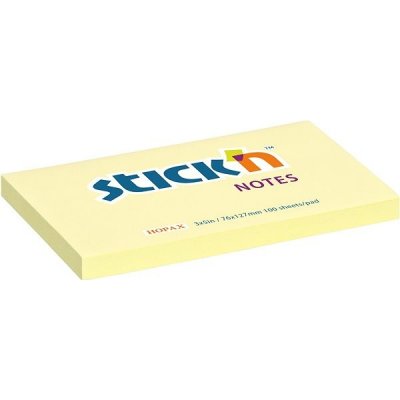 Samolepicí bloček Hopax Stick’n Notes 76 x 127 mm, 100 listů