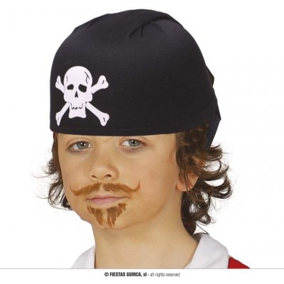 Černá pirátská čepice – Zboží Mobilmania