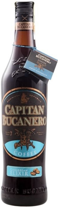 Capitan Bucanero Coffee Elixír 34% 0,7 l (holá láhev)