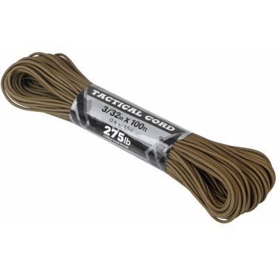 Para lano Atwoood Rope MFG 275 Paracord 30 m - coyote