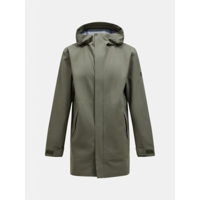 Peak Performance M Cloudburst Coat zelená – Zboží Dáma